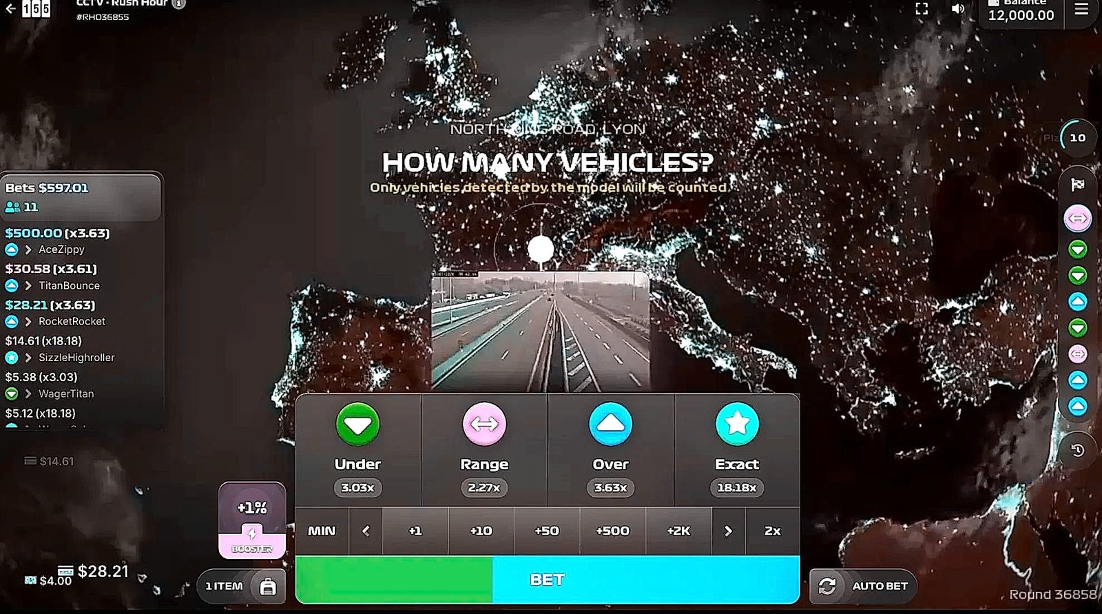 CCTV Rush Hour dinero real o demo