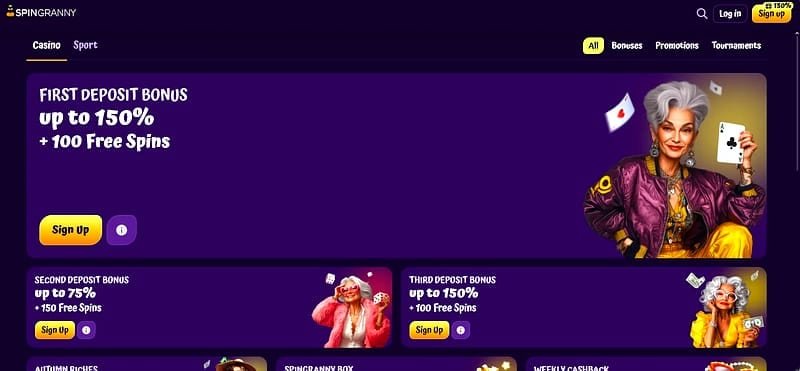 SpinGranny reseñas y Trustpilot – Bonus de bienvenida en SpinGranny: los tres paliers y el wager 35x